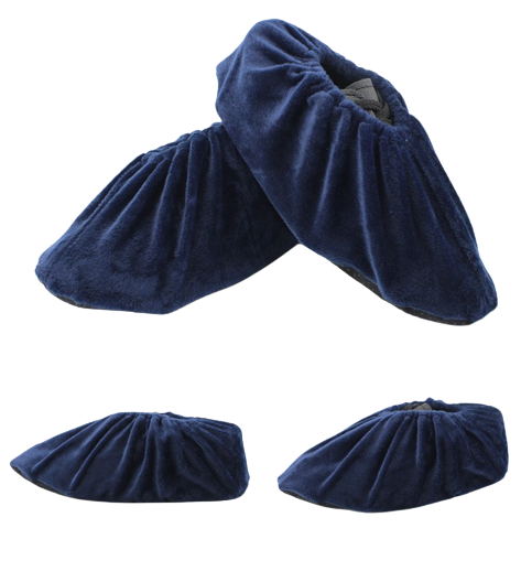 Couvre-chaussures en velours
