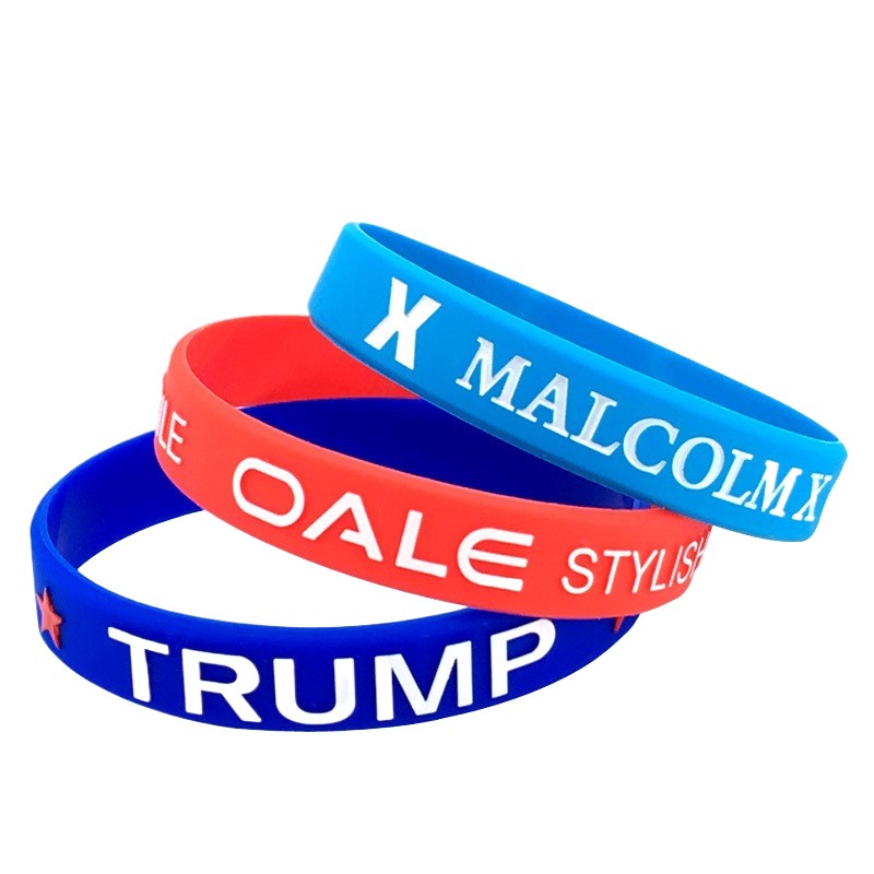 Bracelet en silicone pour adulte en couleur