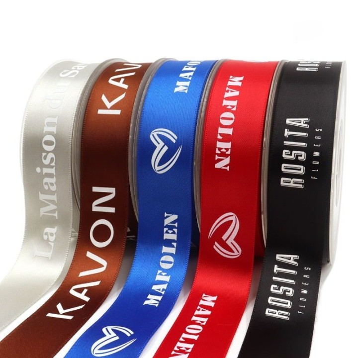 Ruban soyeux sublimé