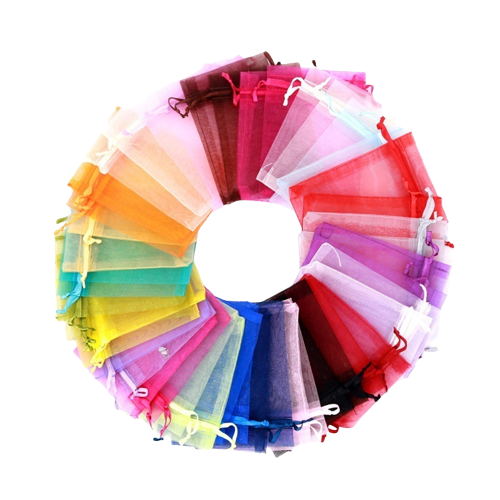 Sac en filet en organza uni