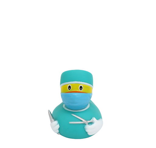 Canard Docteur en PVC