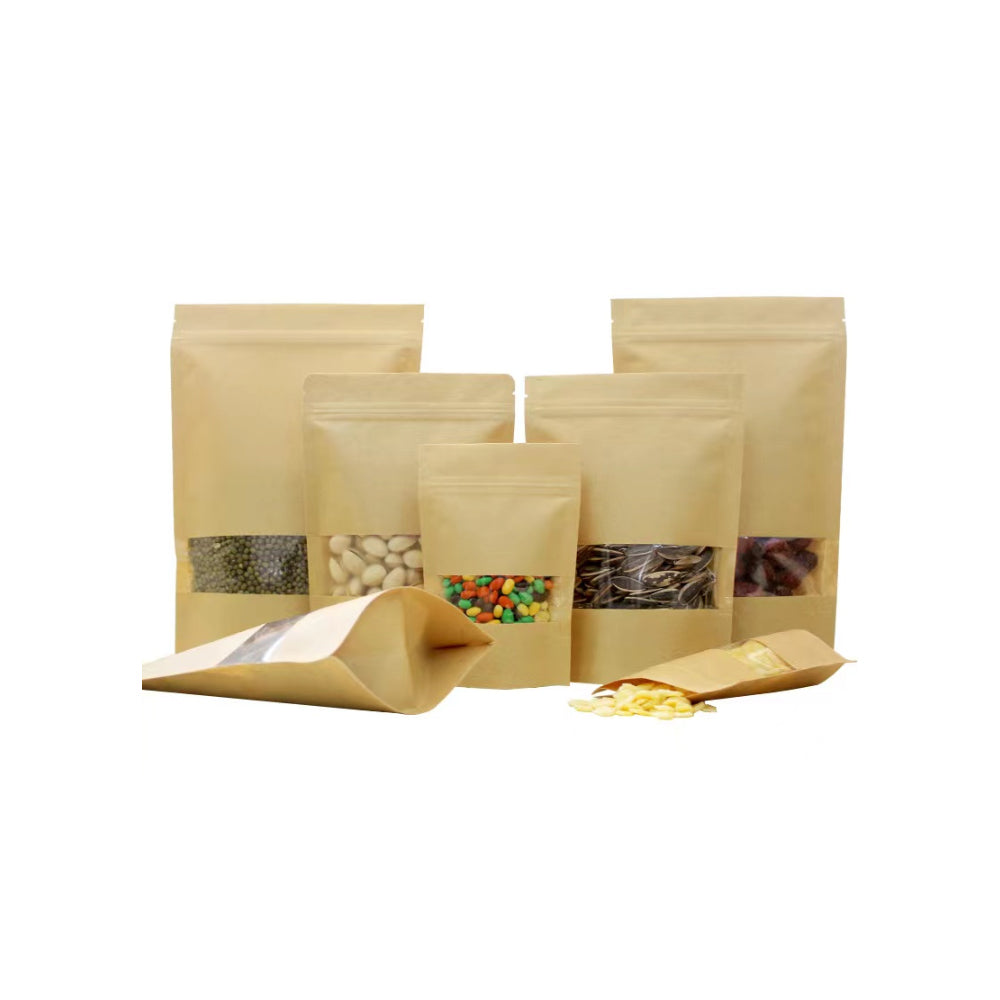 Pochette Kraft avec fenêtre