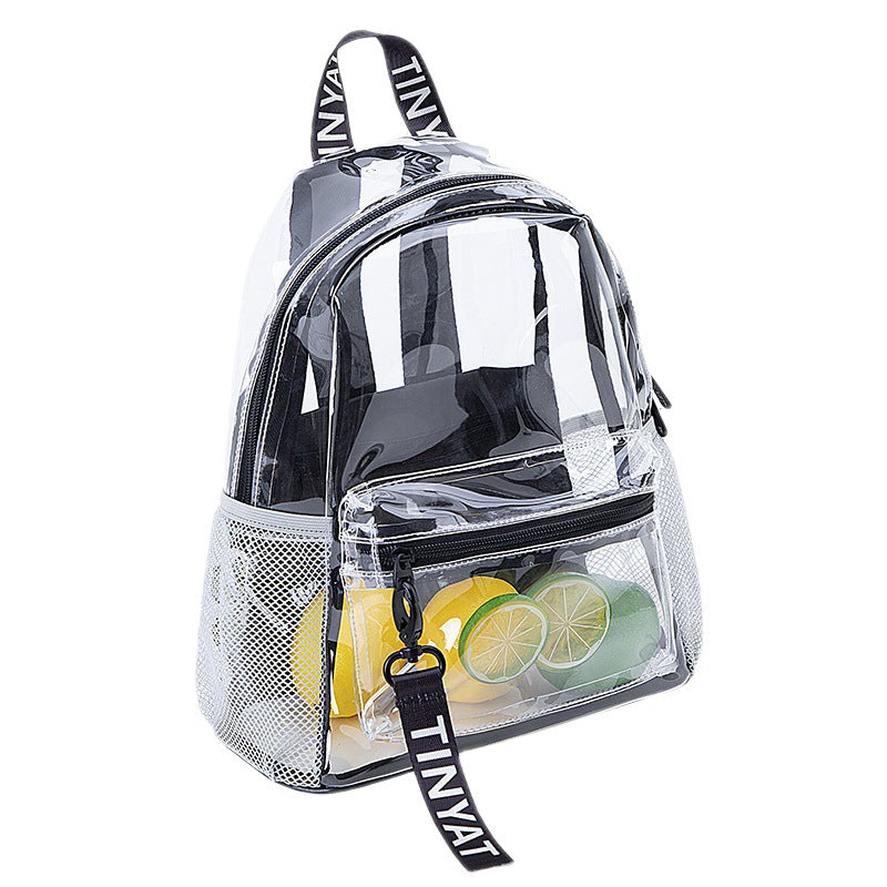 Sac à dos transparent et imperméable