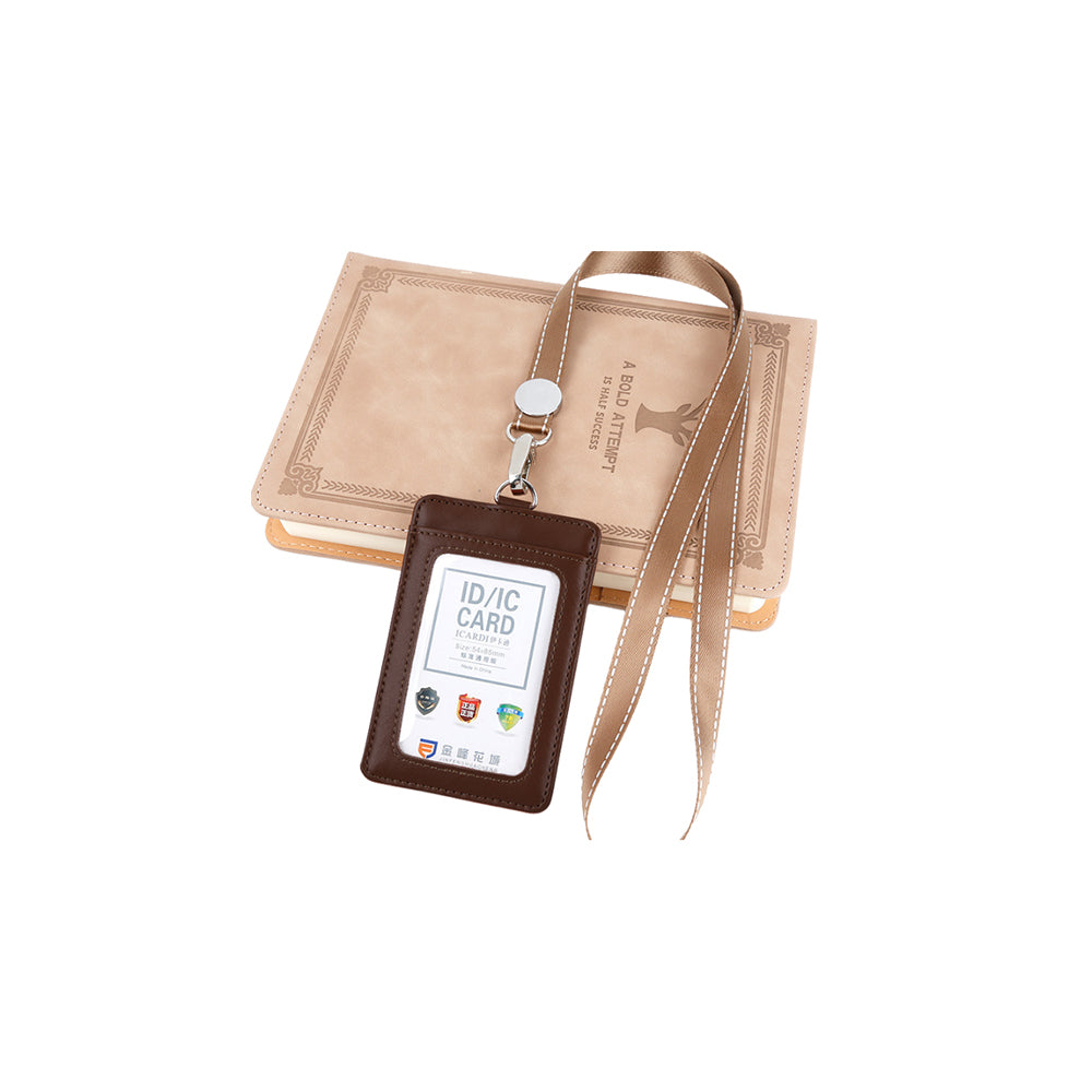 Porte-badge d'identité avec cordon