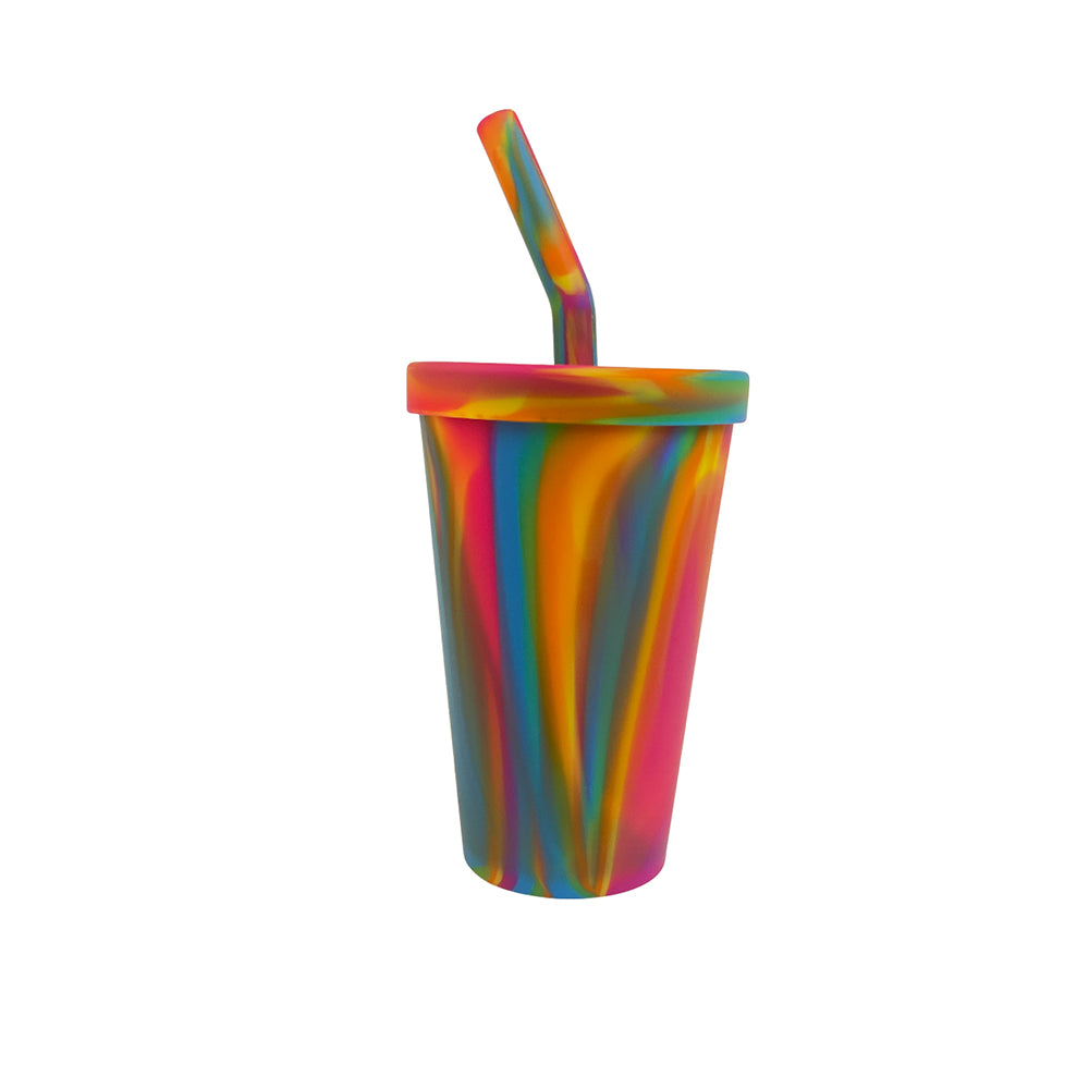 Tasse en silicone tie-dye de 22 oz