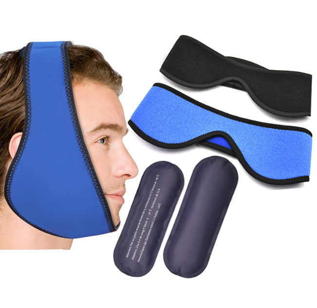 Bande réfrigérante avec 2 gels