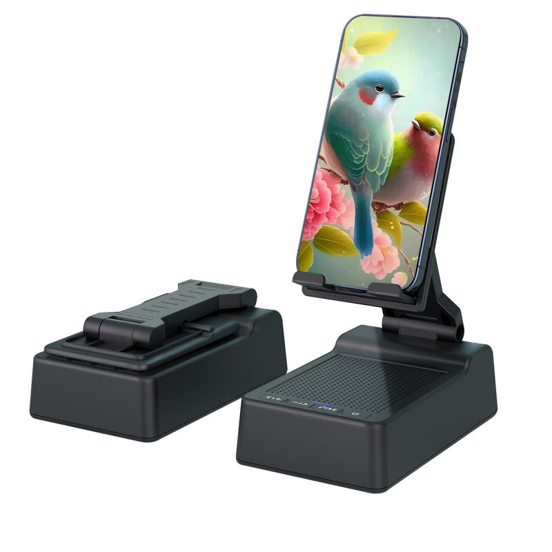 Enceinte Bluetooth avec support de téléphone