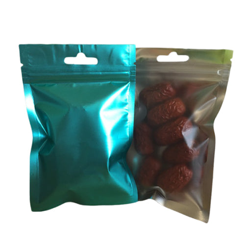 Pochette zippée mate