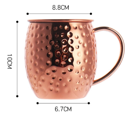 Tasse mule en acier inoxydable