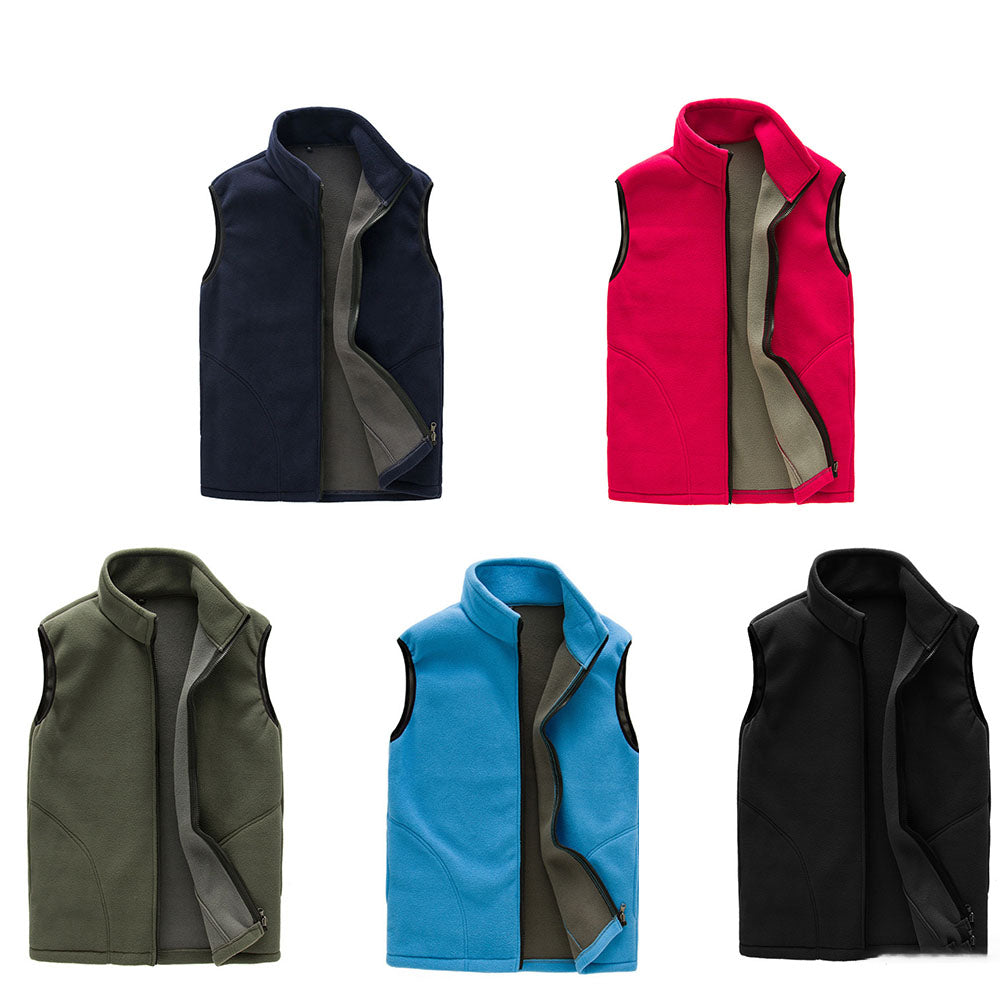 Gilet thermique chaud en polaire