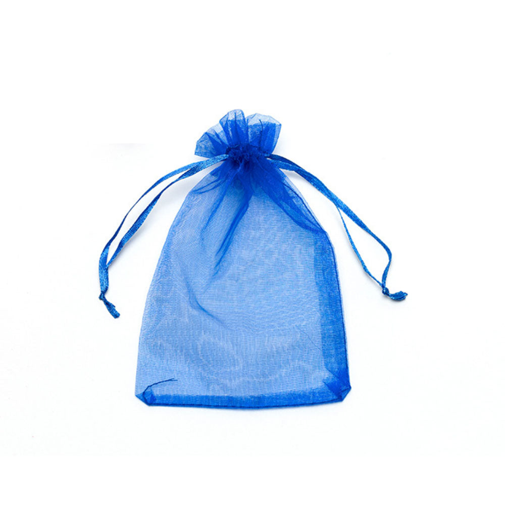 Sac cadeau en organza avec cordon de serrage