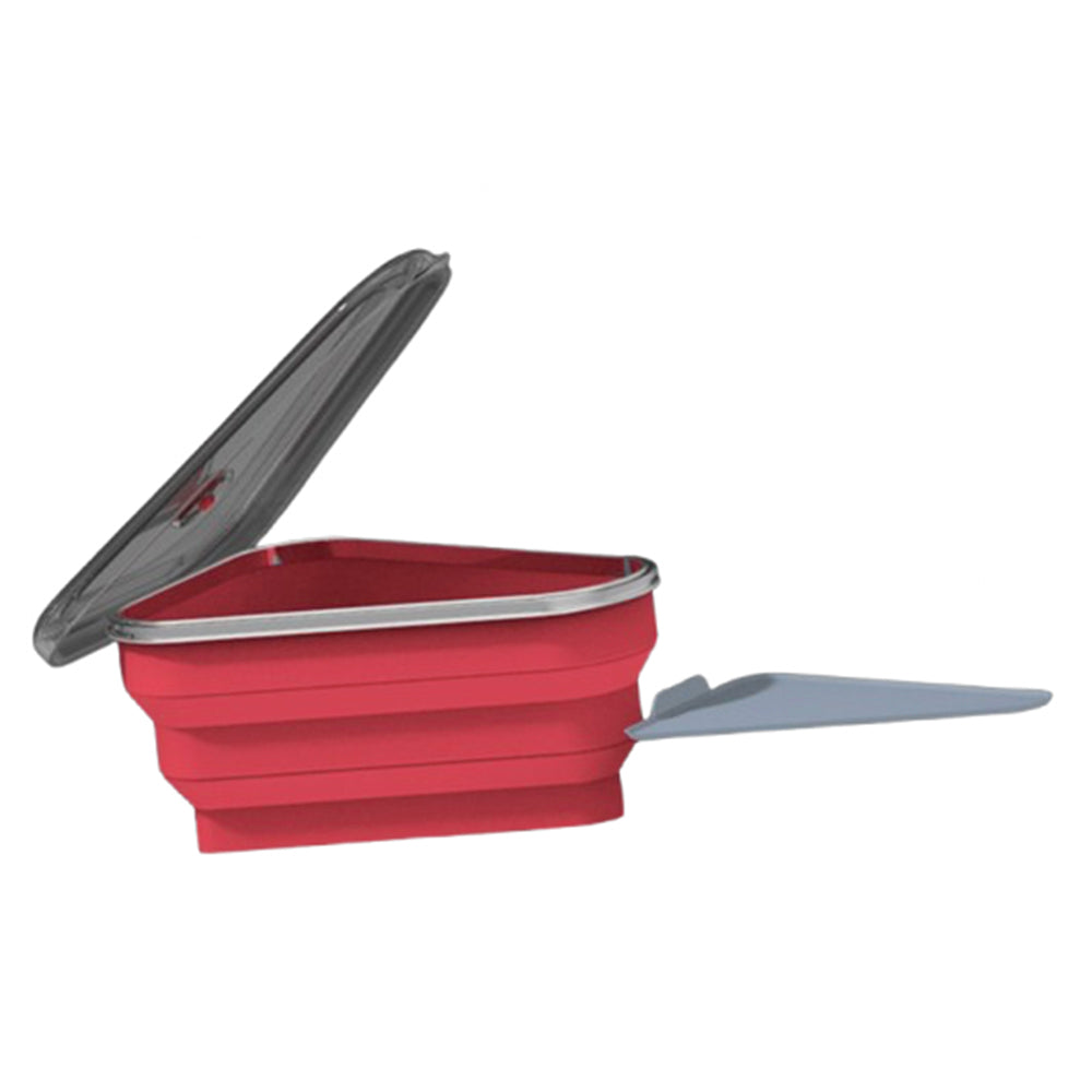 Récipient de stockage de pizza en silicone réutilisable