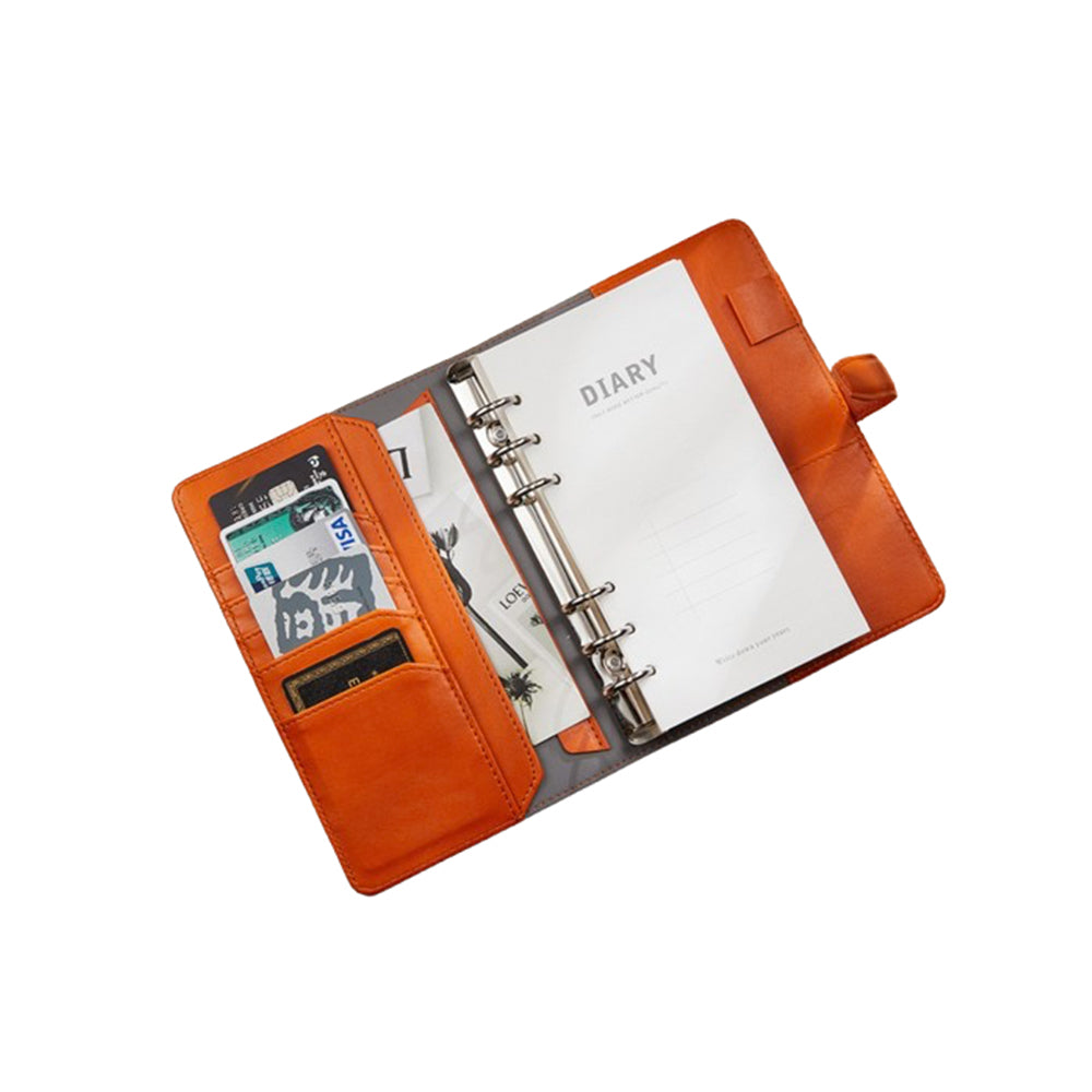 Carnet A5 en PU avec anneau