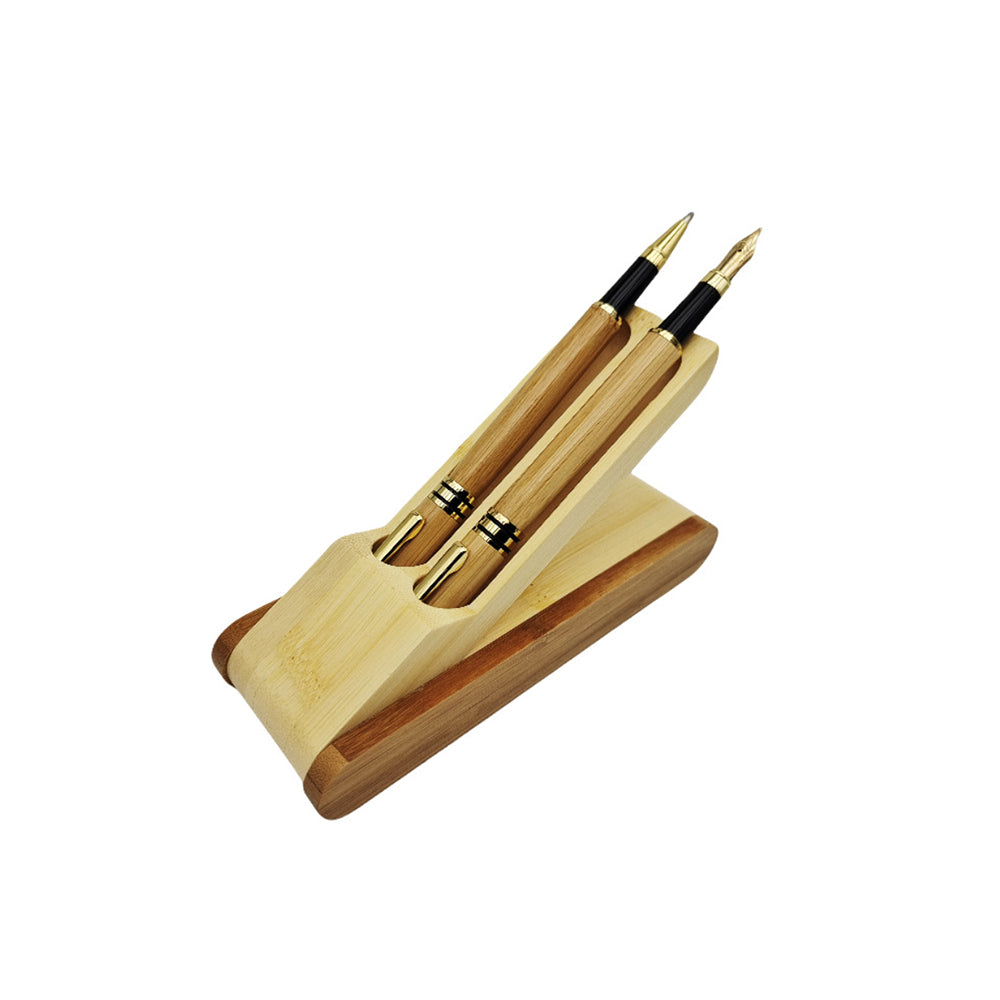 Ensemble de stylos en bois