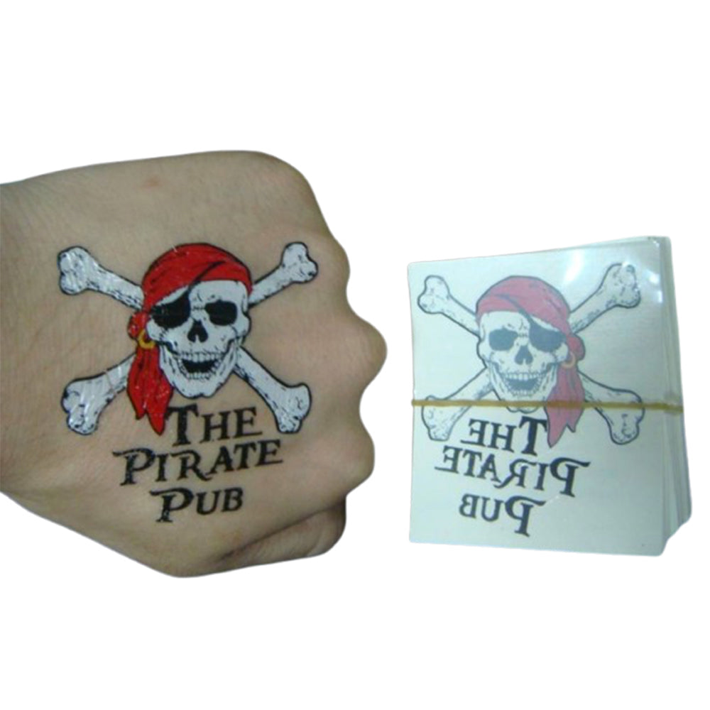 2x2 Inch Waterless Tattoo Sticker