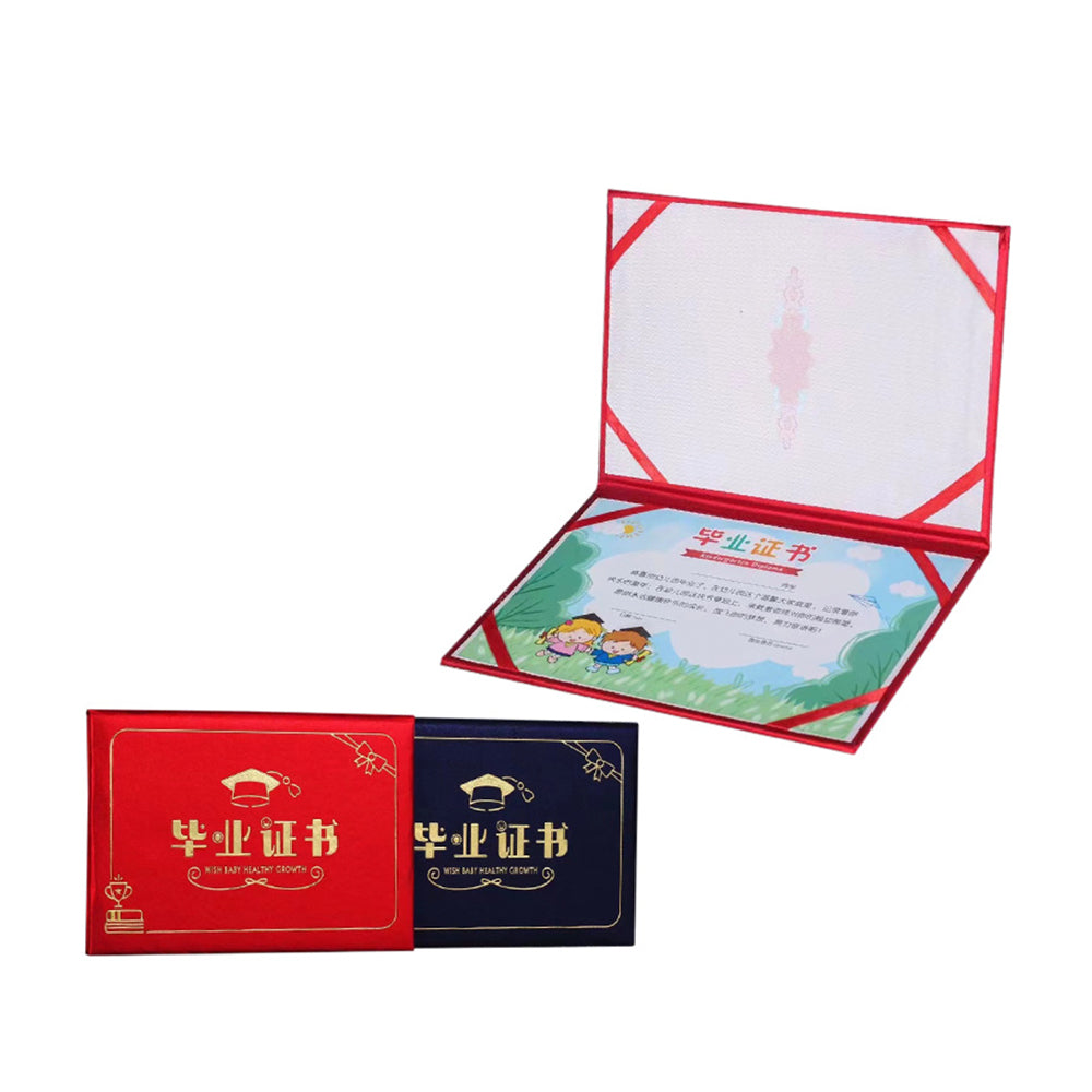 Couverture de certificat en papier