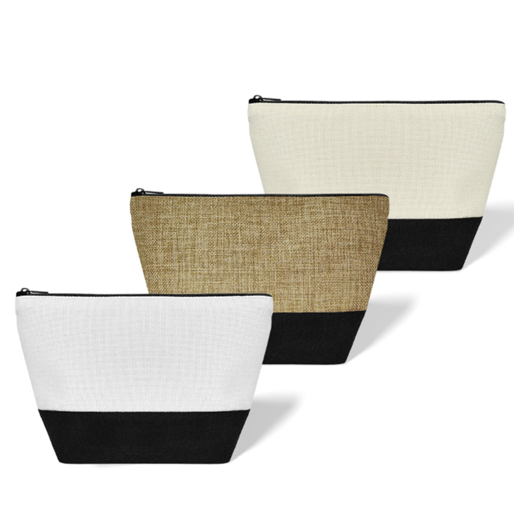 Trousse de maquillage en lin