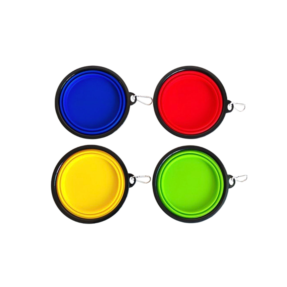 Gamelle pliable en silicone pour animaux de compagnie