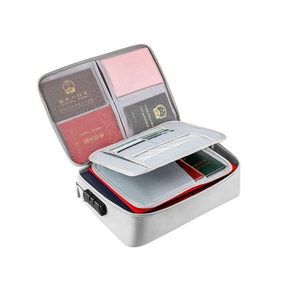 Sac fourre-tout portable en fibre de verre, imperméable et ignifuge