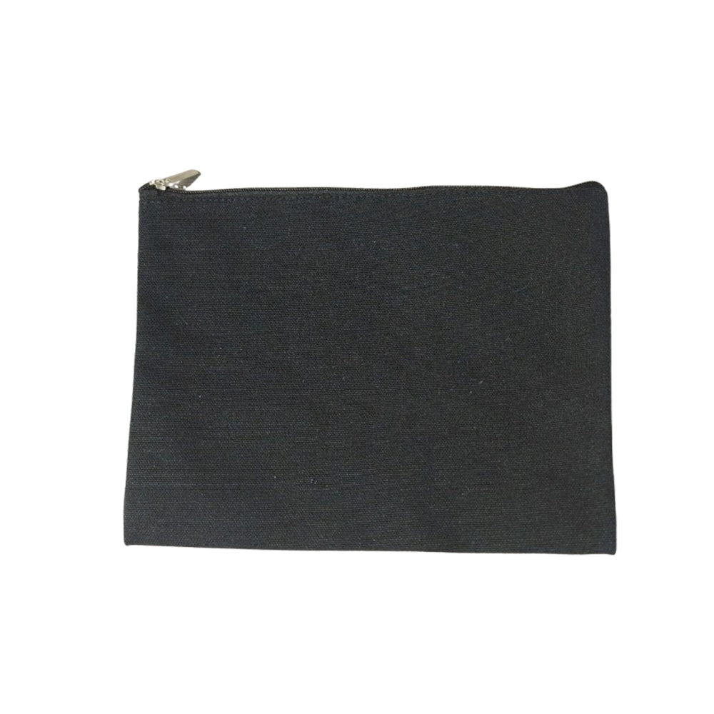 Zippered Canvas Promotional Pouch