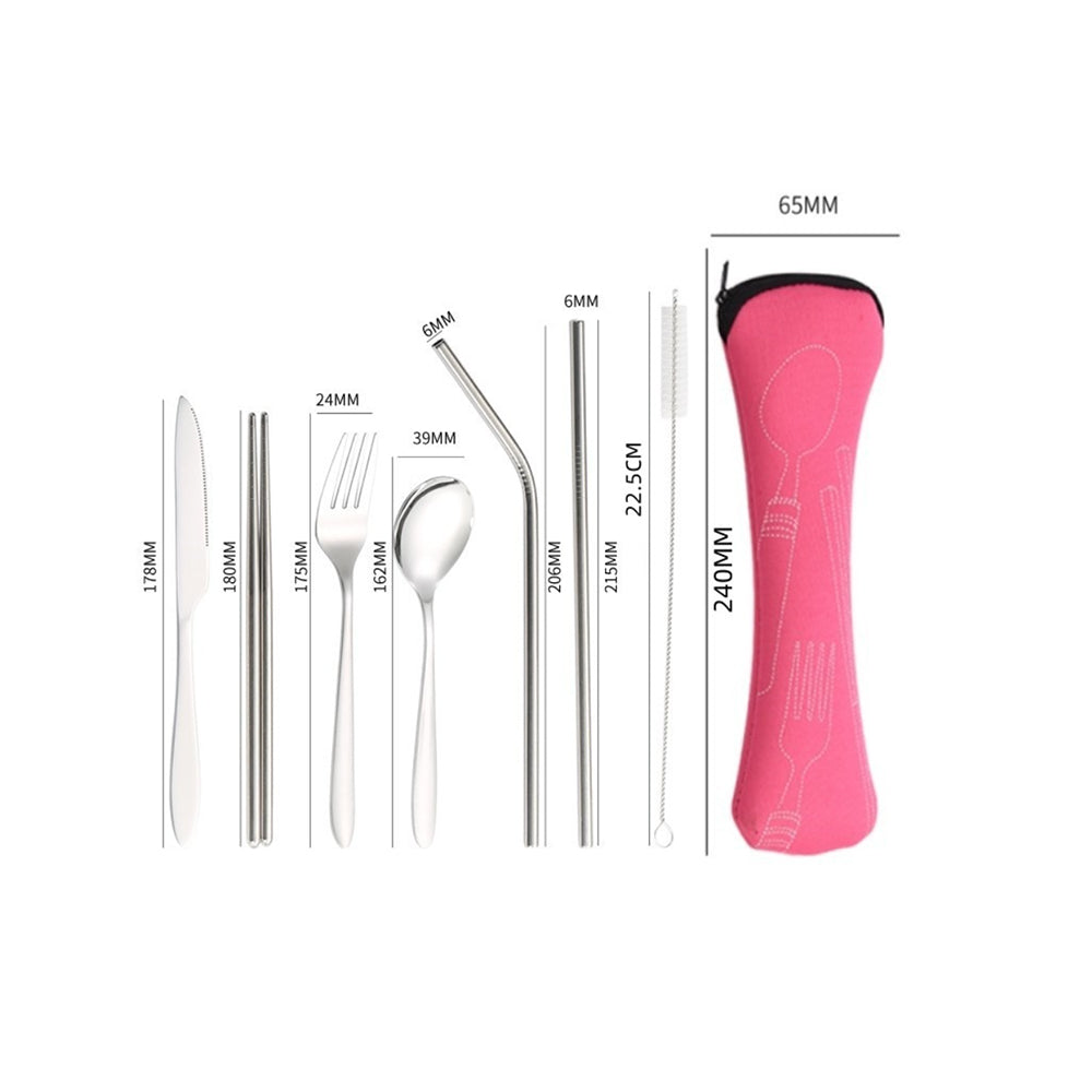 7 Pcs Stainless Steel Cutlery Set