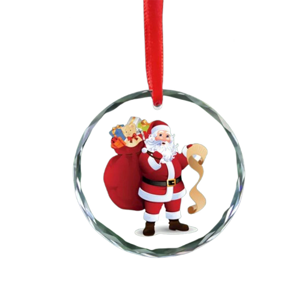 Christmas Crystal Hanging Ornament