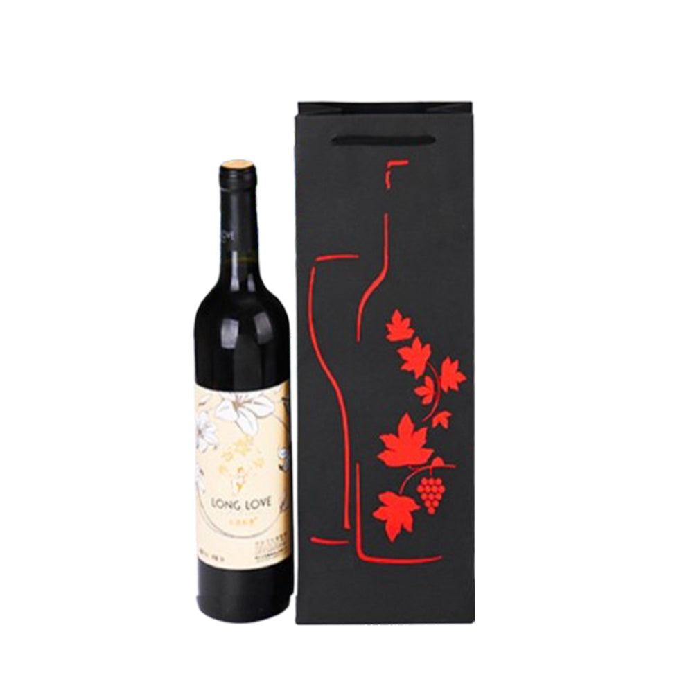 Single-bottle Paper Wine Bag