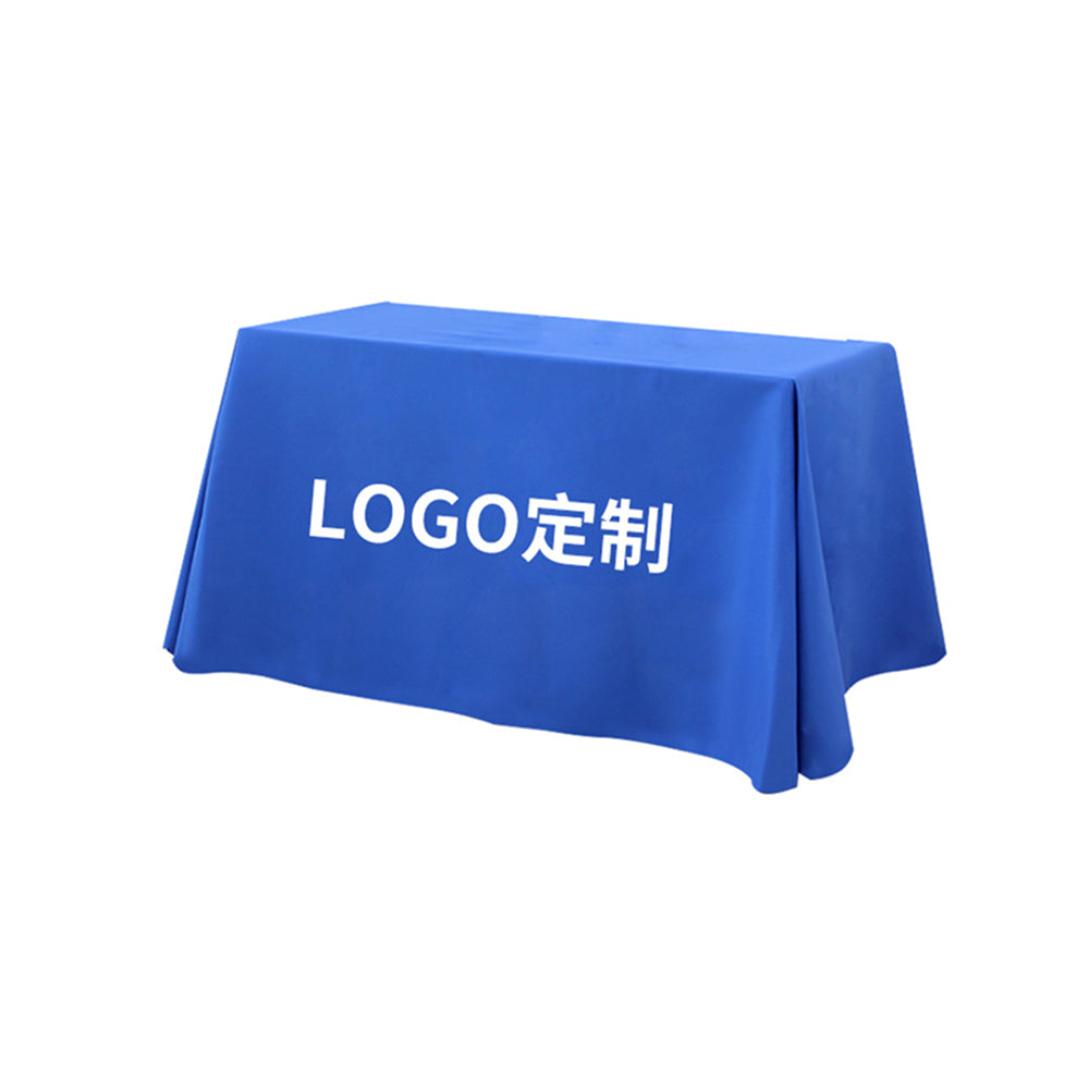 Custom 12ft X 50inch Promotional Polyester Tablecloth