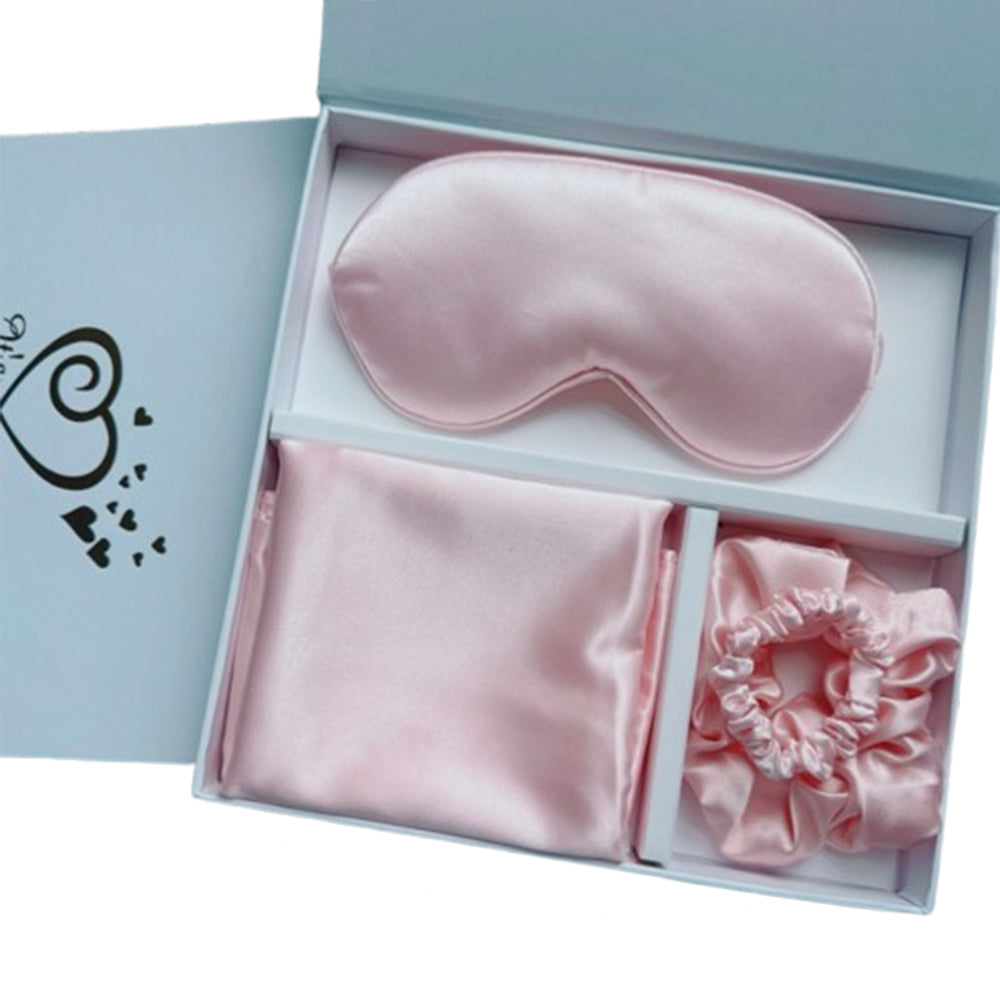 Silk-like 4-piece Sleep Set