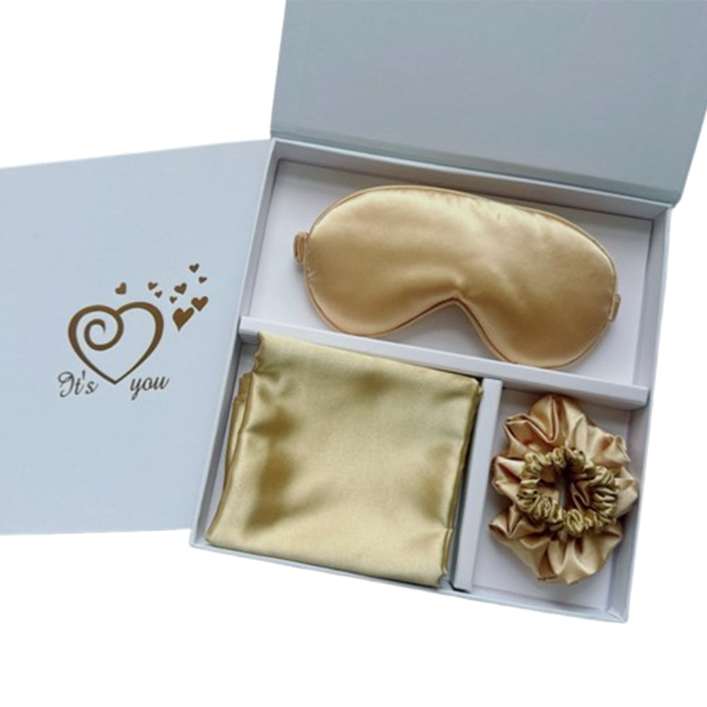 Silk-like 4-piece Sleep Set