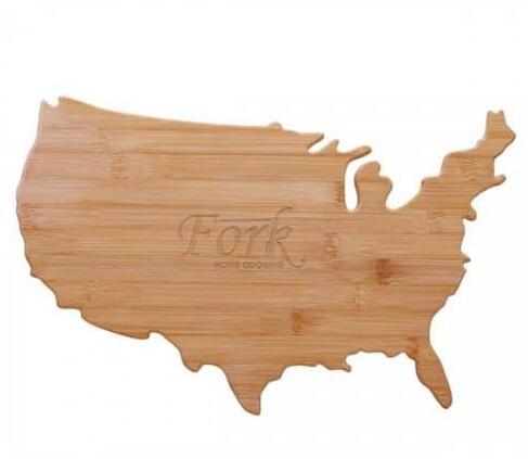 Planche à découper de cuisine en bambou