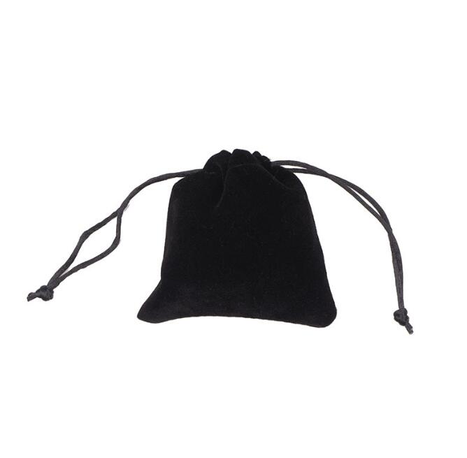 Sac en velours avec cordon de serrage