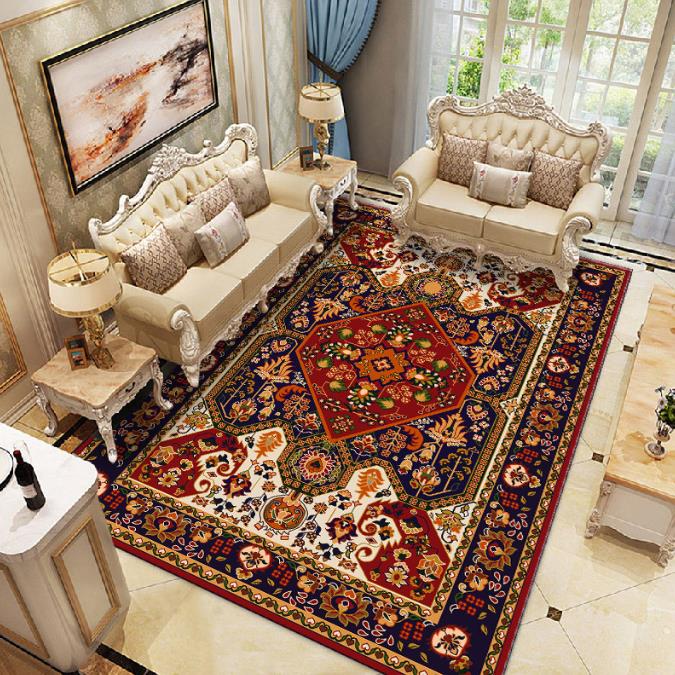 Tapis en velours cristal