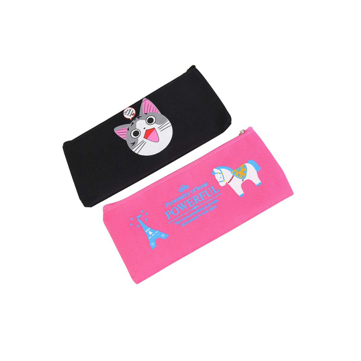 Trousse à crayons zippée