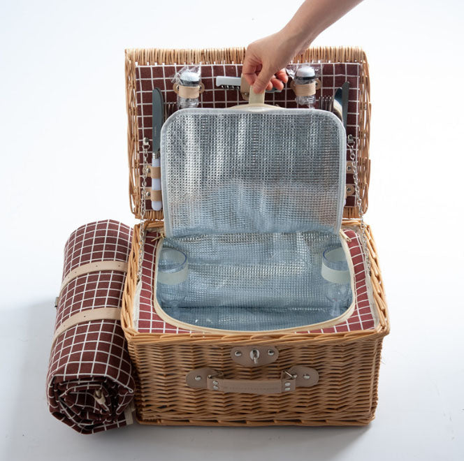 Panier pique-nique pour 4 personnes - Par bateau