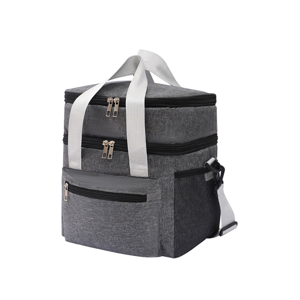 Double-layer Insulated Oxford Fabric Lunch Bag