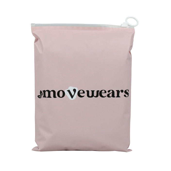 Sac en plastique avec fermeture à glissière