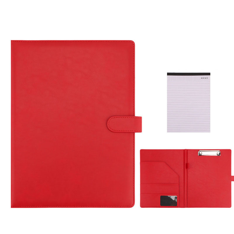 Pu Portfolio Folder With Clipboard And Memo Pad