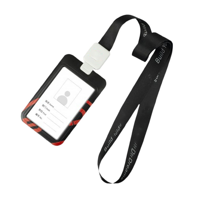 Name Badge Holder With Lanyard