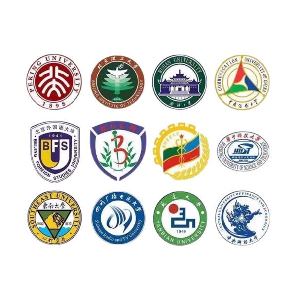 Badge rond en acrylique