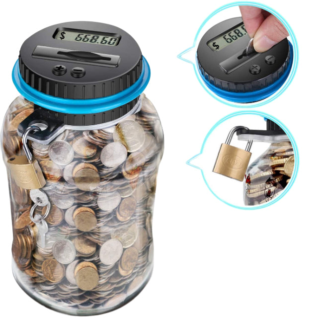 Bocal à pièces numériques