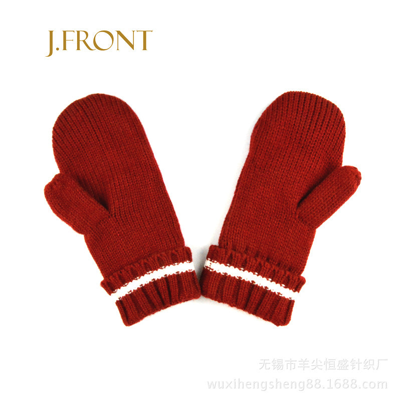 Moufles pour adulte avec doublure chaude - Petit