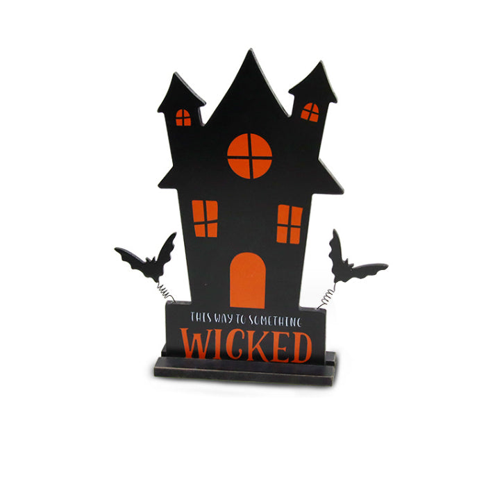 Décor de manoir hanté