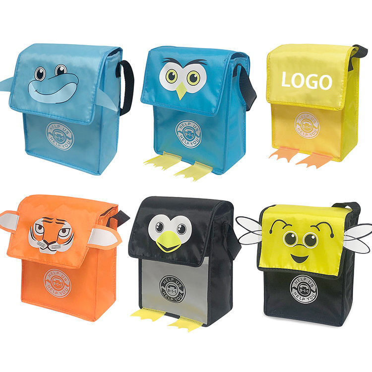 Joli sac à lunch pliable en polyester