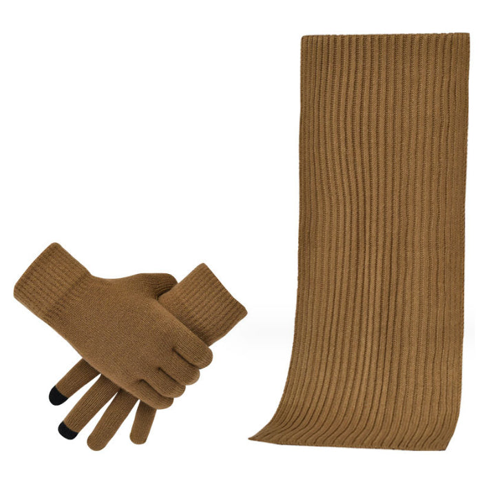 Ensemble écharpe et gants