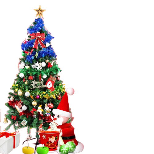 Sapin de Noël avec guirlande lumineuse LED