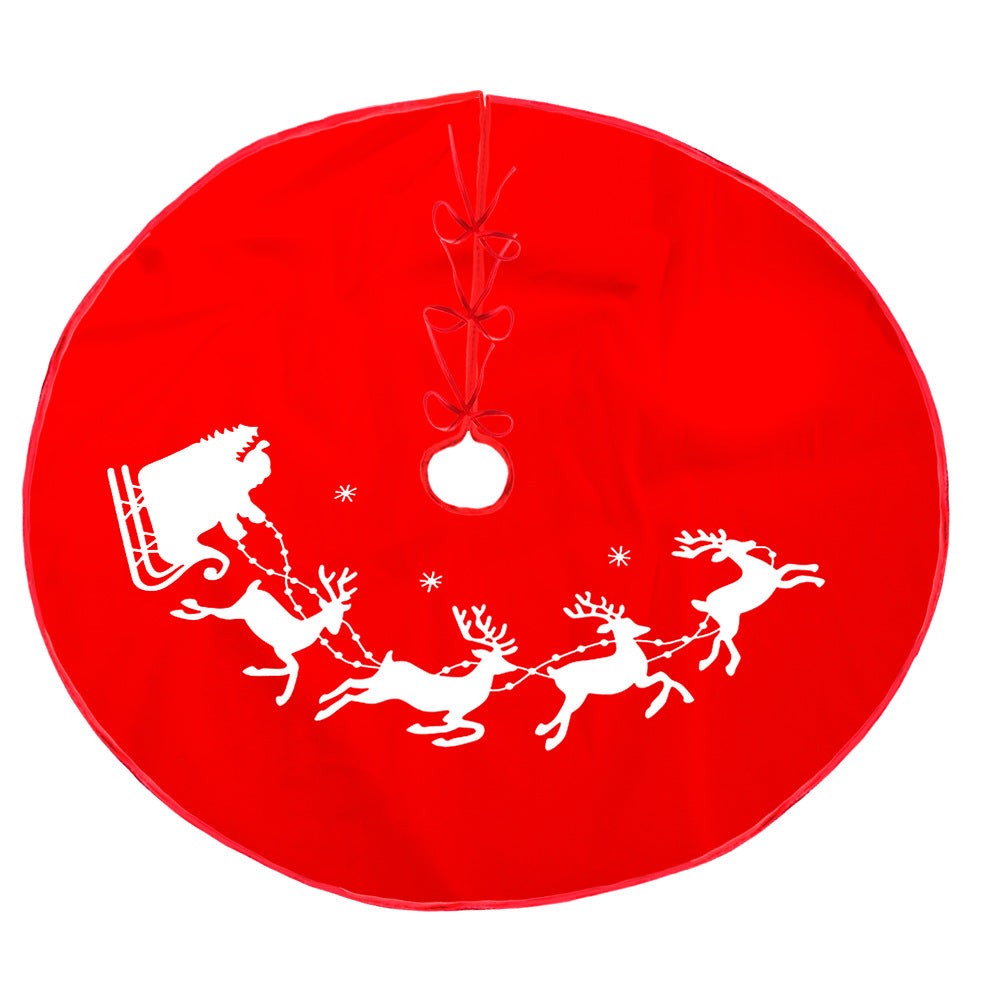 Jupe en peluche pour sapin de Noël de 42 pouces