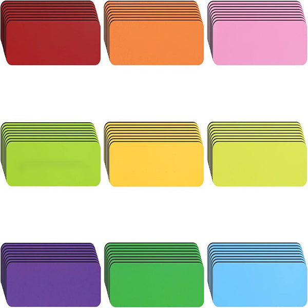 54 étiquettes magnétiques effaçables
