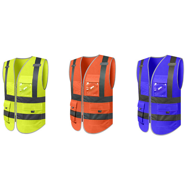Reflective Safety Vest With Pocket