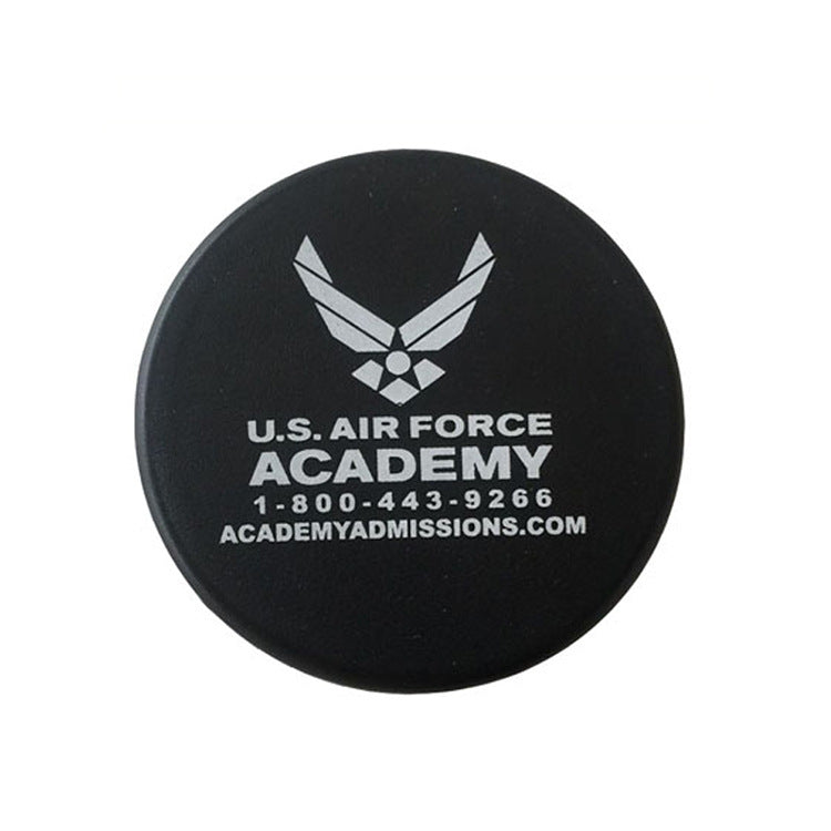 Pelota antiestrés con forma de disco de hockey